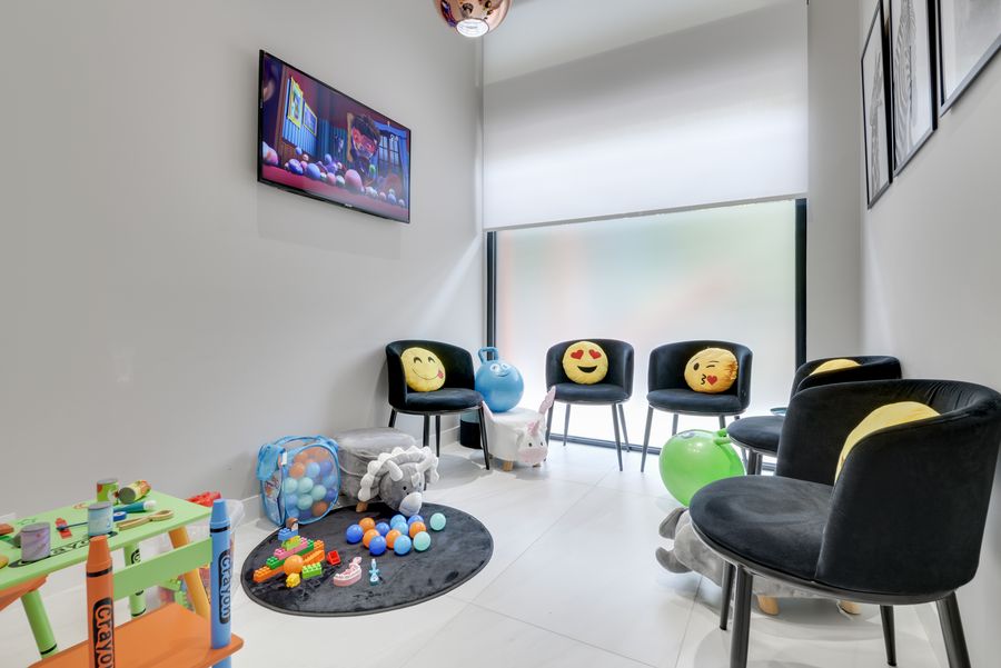 Espace enfants de la salle d'attente
